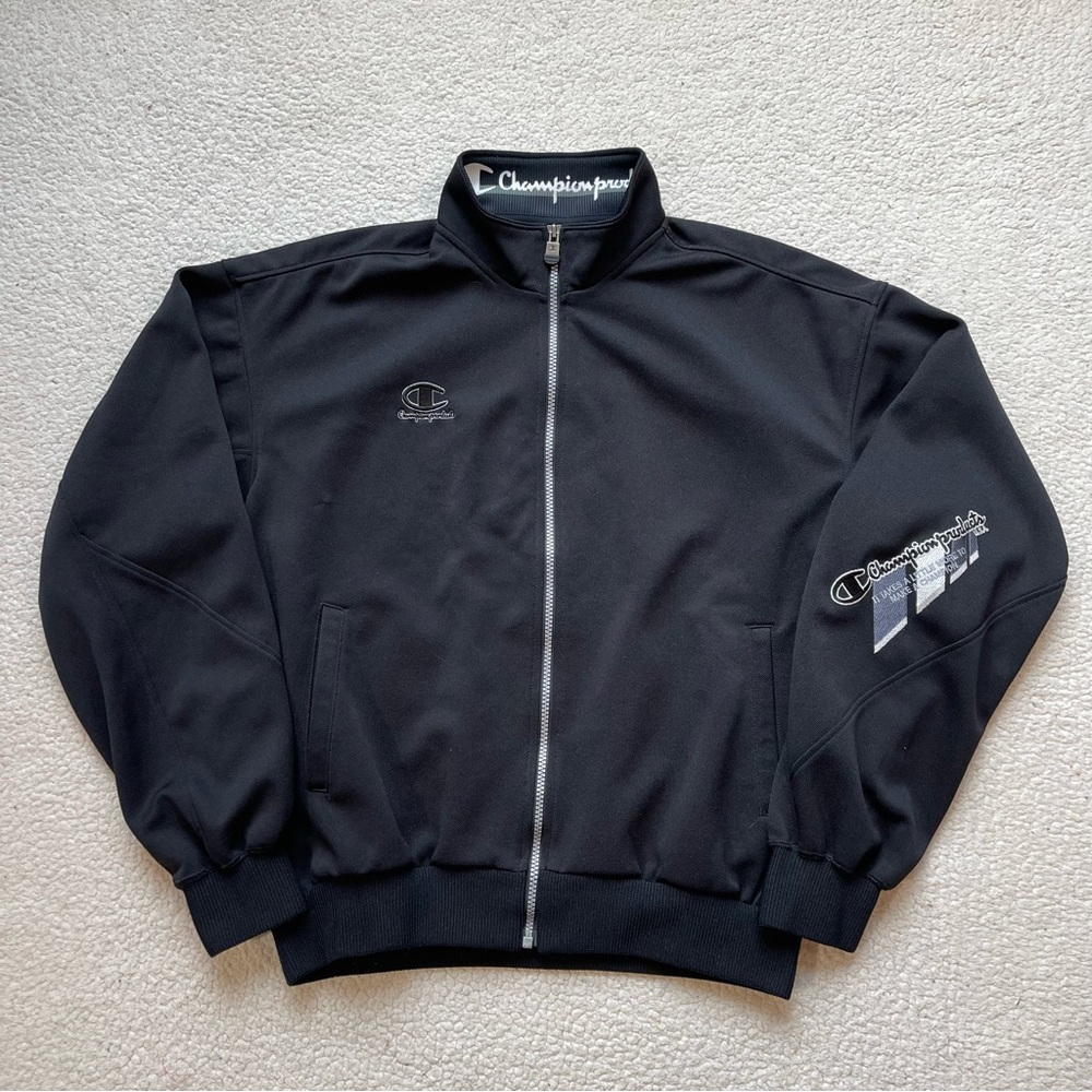 Vintage 90s bootleg champion track jacket